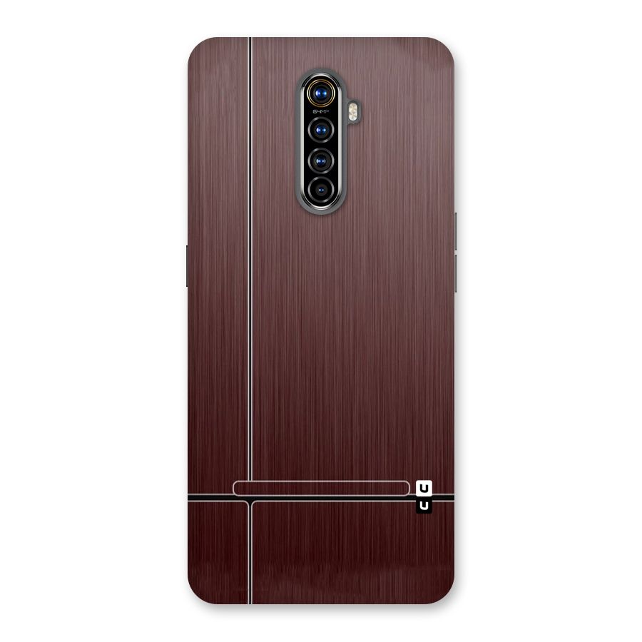 Dark Maroon Classic Design Back Case for Realme X2 Pro