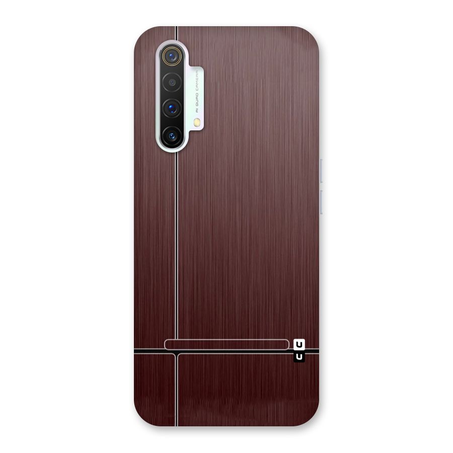 Dark Maroon Classic Design Back Case for Realme X3