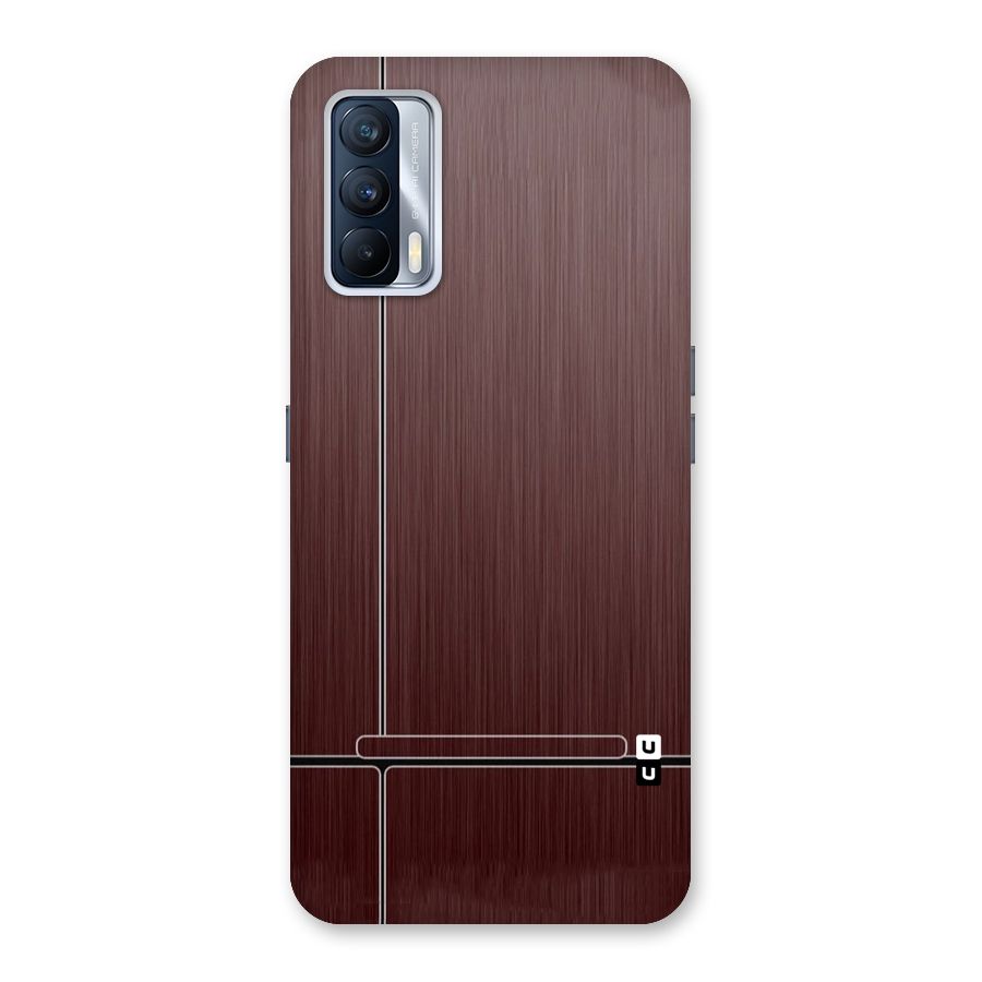 Dark Maroon Classic Design Back Case for Realme X7