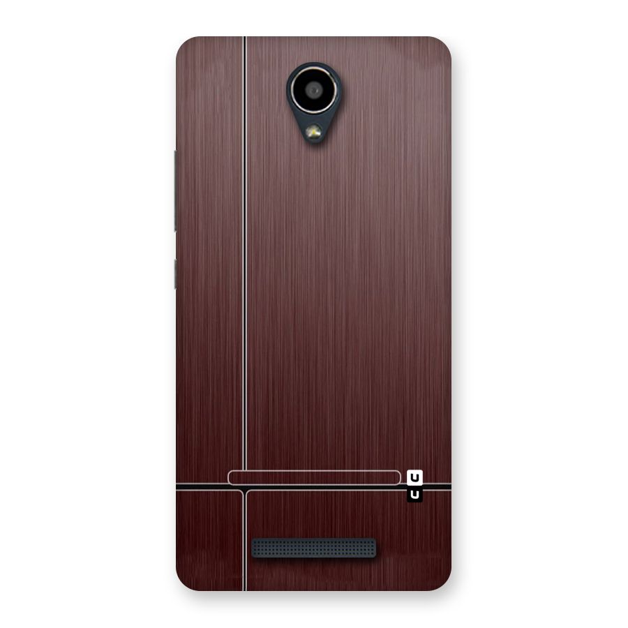 Dark Maroon Classic Design Back Case for Redmi Note 2