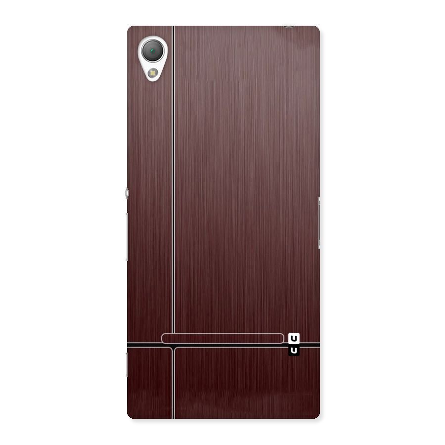 Dark Maroon Classic Design Back Case for Sony Xperia Z3
