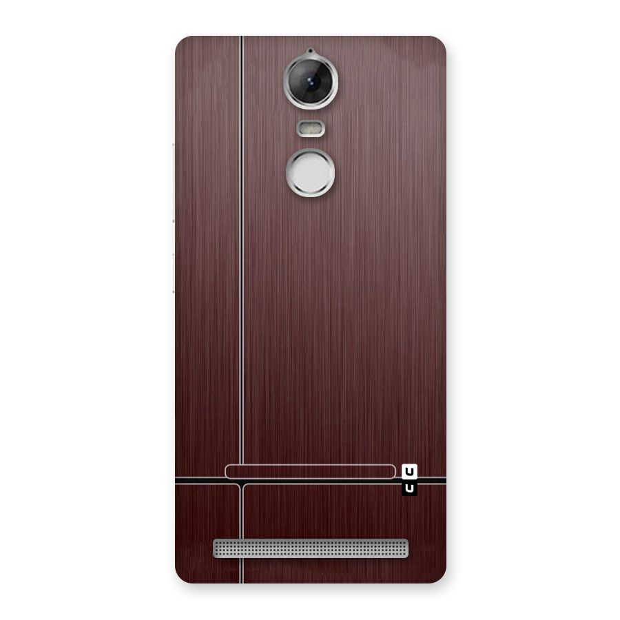 Dark Maroon Classic Design Back Case for Vibe K5 Note