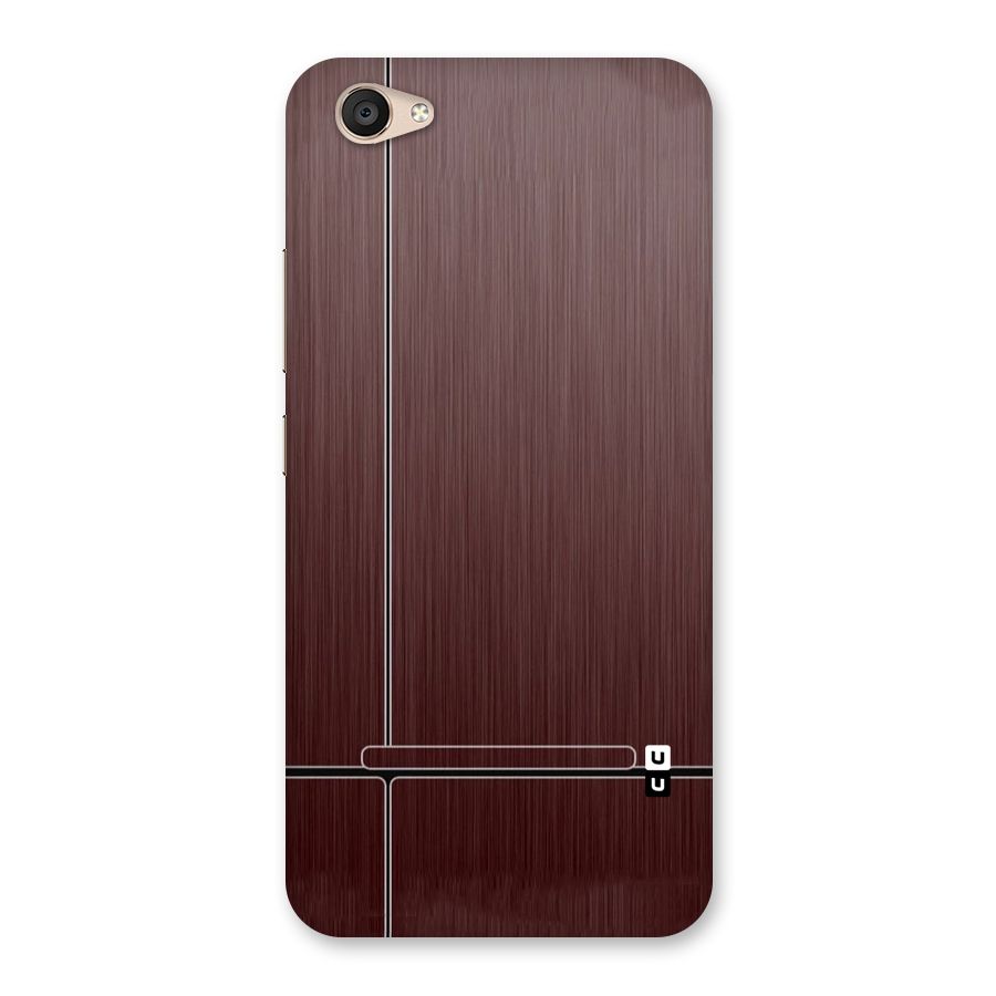 Dark Maroon Classic Design Back Case for Vivo V5 Plus