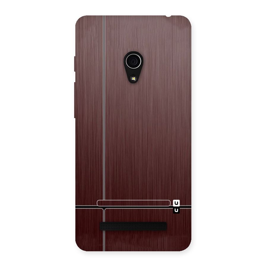 Dark Maroon Classic Design Back Case for Zenfone 5