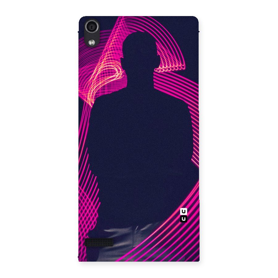 Dark Night DJ Back Case for Ascend P6