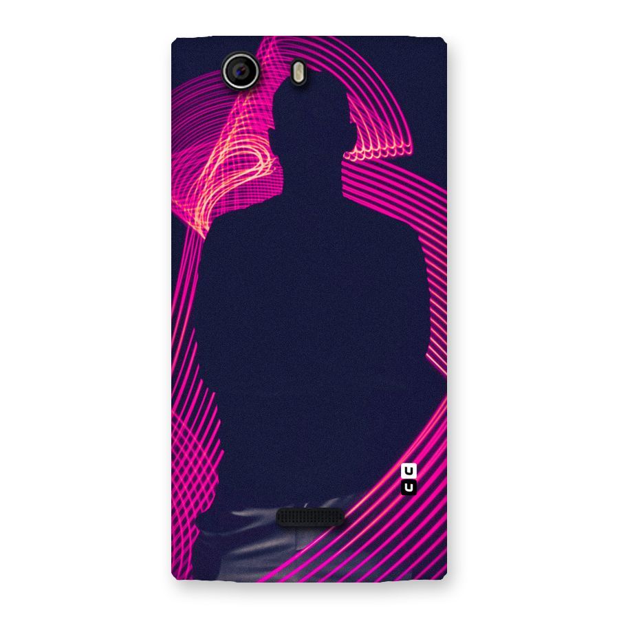 Dark Night DJ Back Case for Canvas Nitro 2 E311