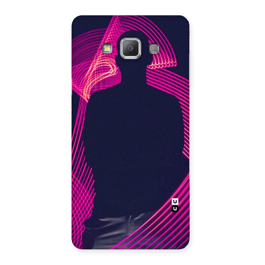 Dark Night DJ Back Case for Galaxy A7