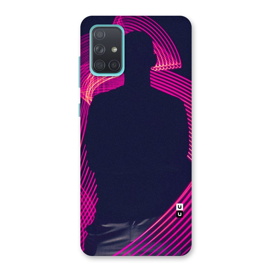 Dark Night DJ Back Case for Galaxy A71
