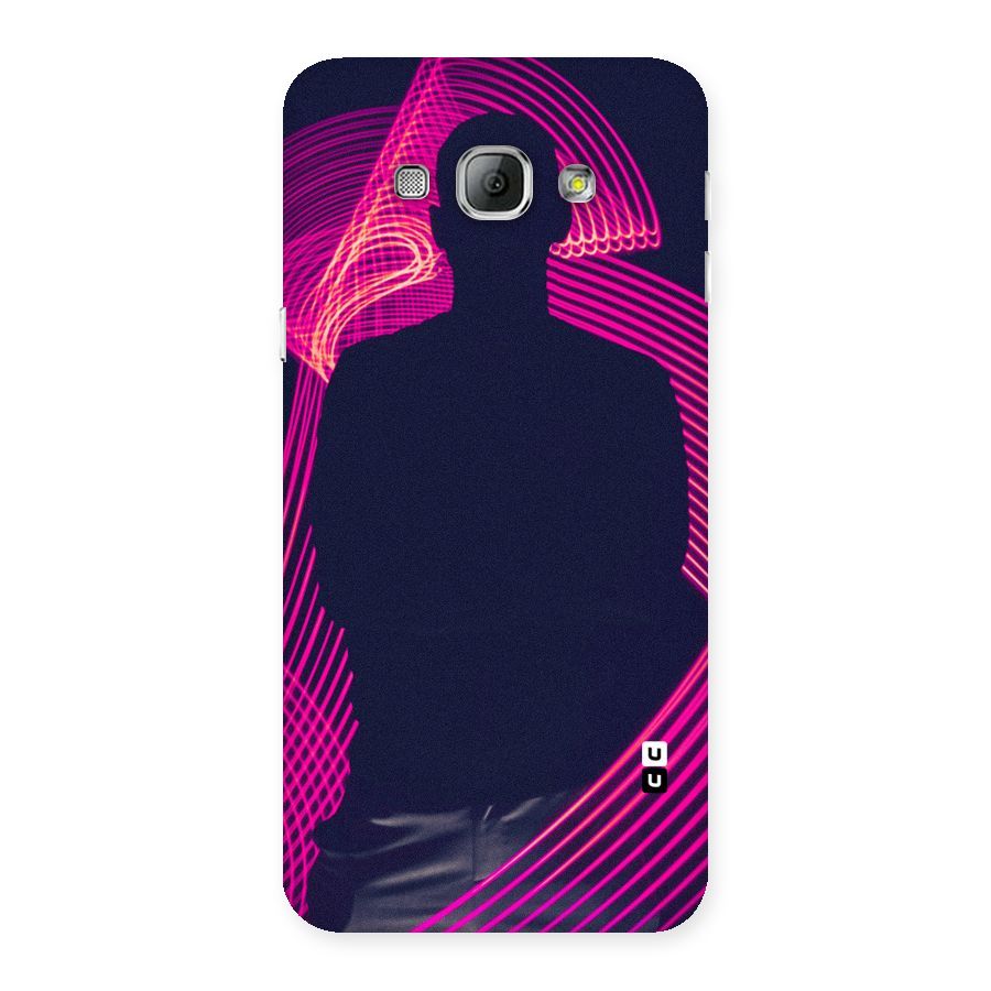 Dark Night DJ Back Case for Galaxy A8