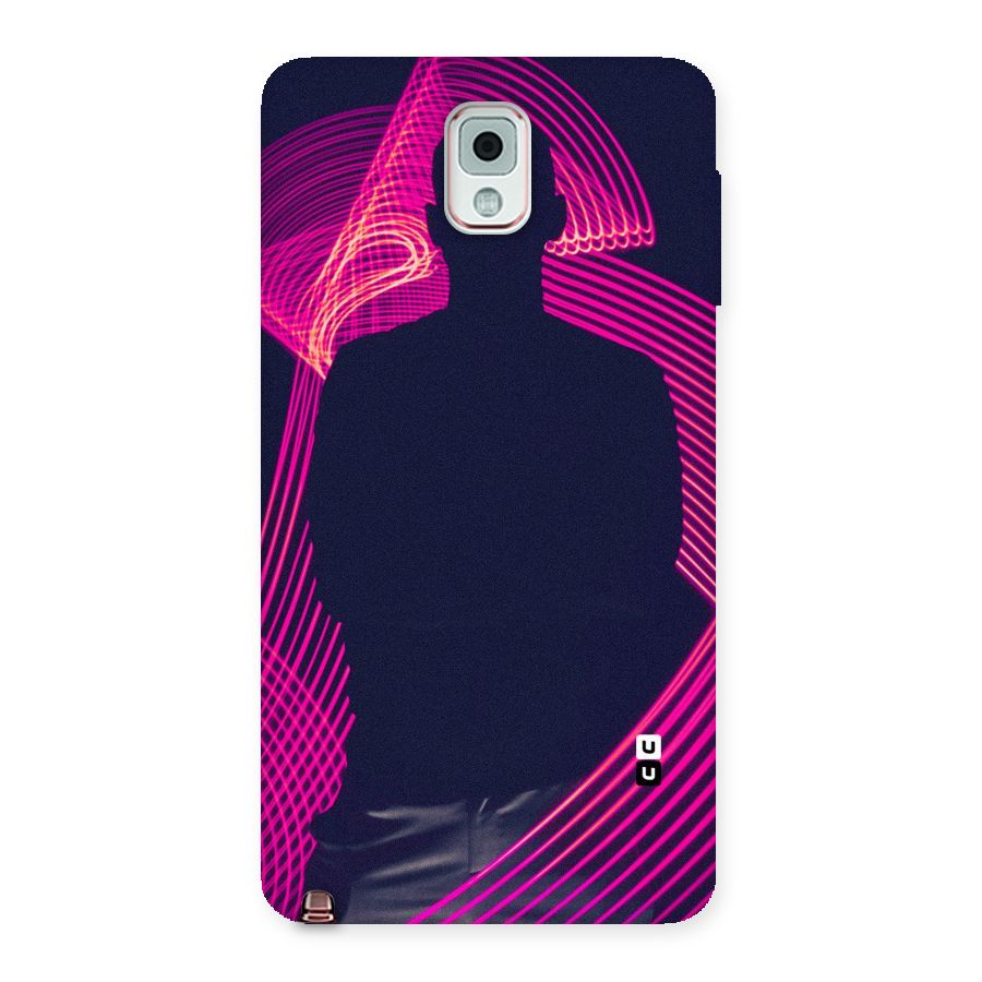 Dark Night DJ Back Case for Galaxy Note 3