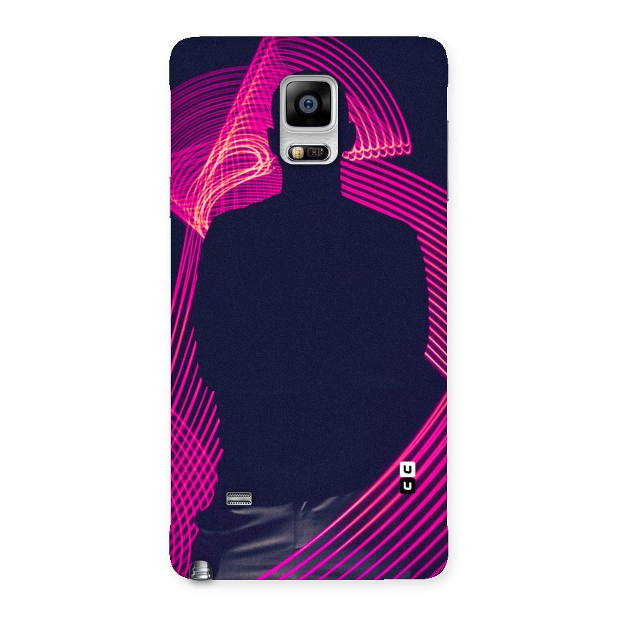 Dark Night DJ Back Case for Galaxy Note 4
