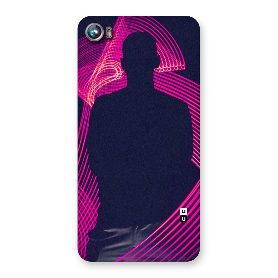 Dark Night DJ Back Case for Micromax Canvas Fire 4 A107