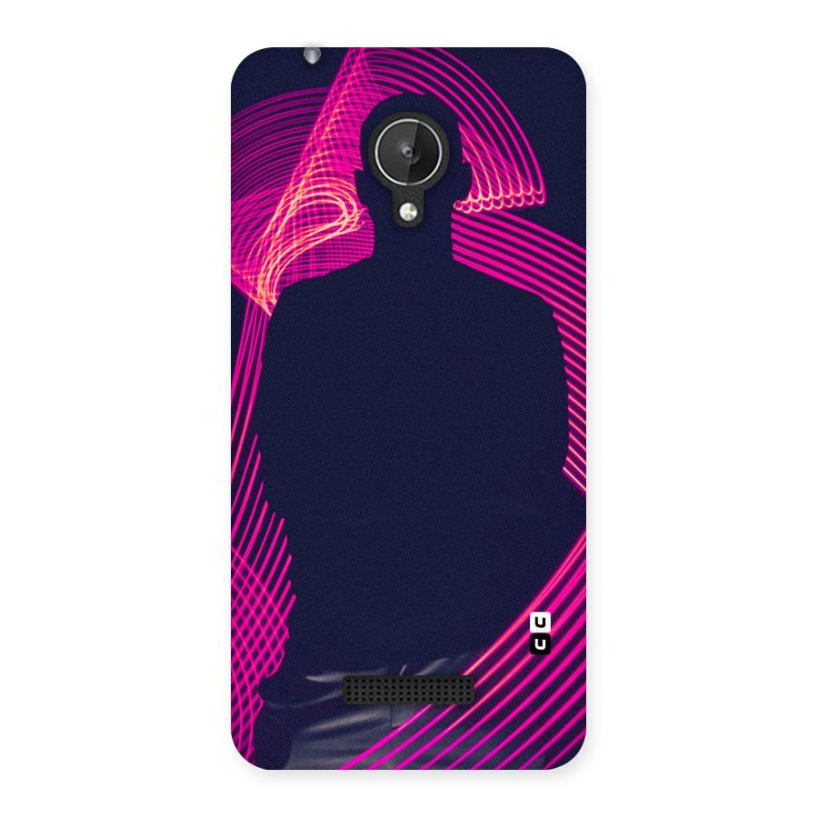 Dark Night DJ Back Case for Micromax Canvas Spark Q380
