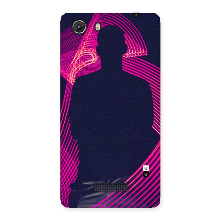 Dark Night DJ Back Case for Micromax Unite 3