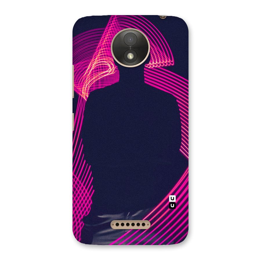 Dark Night DJ Back Case for Moto C Plus