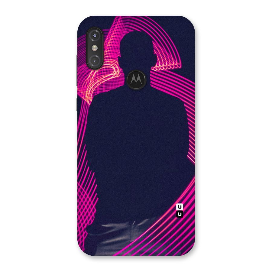 Dark Night DJ Back Case for Motorola One Power