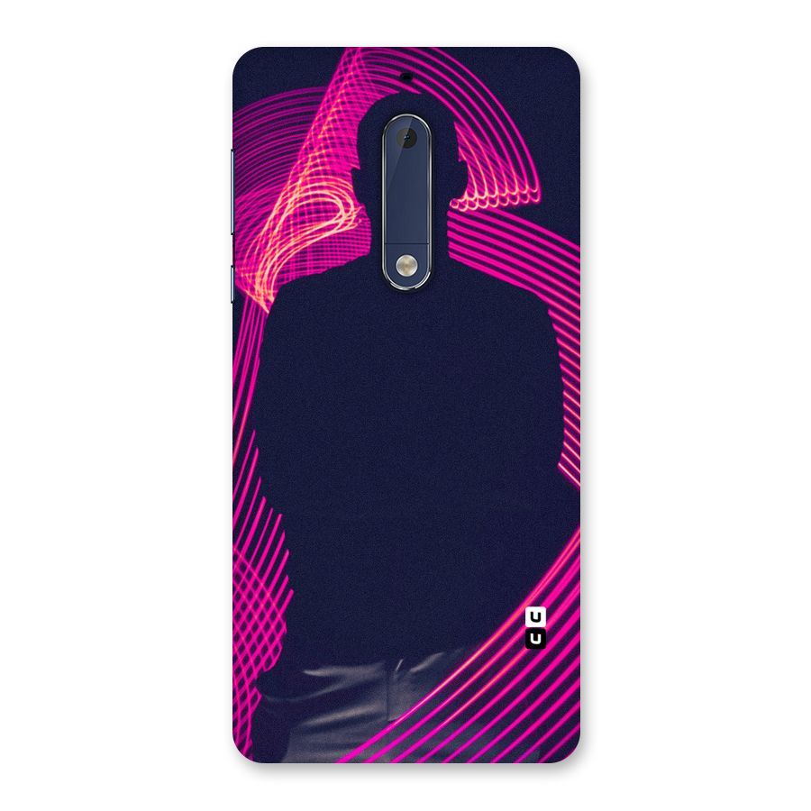 Dark Night DJ Back Case for Nokia 5