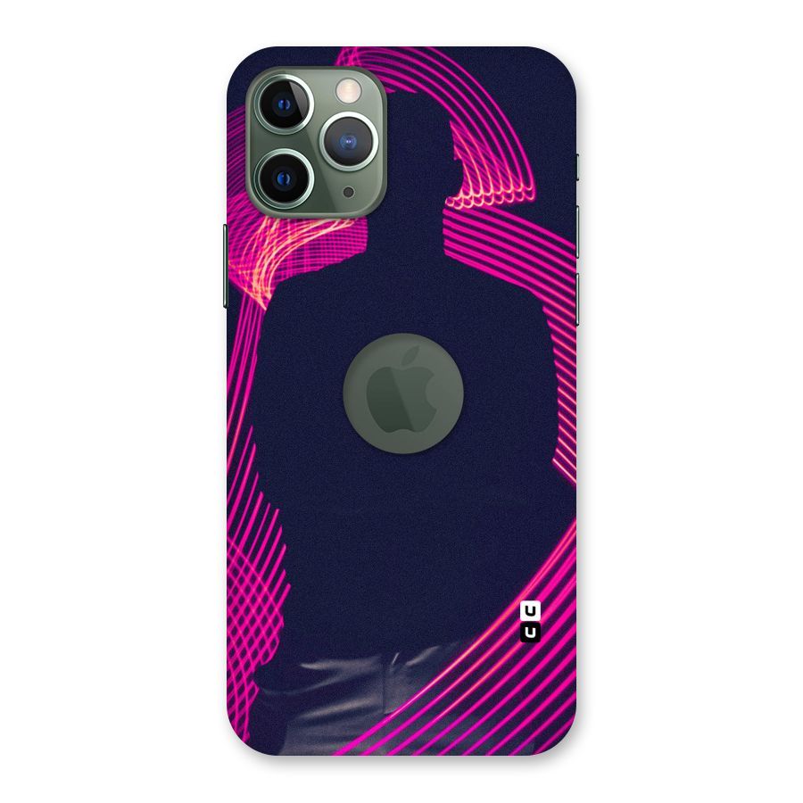 Dark Night DJ Back Case for iPhone 11 Pro Logo  Cut