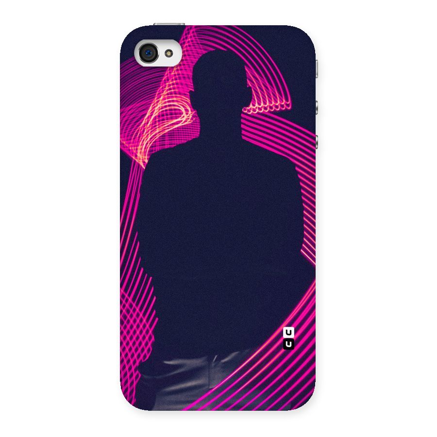 Dark Night DJ Back Case for iPhone 4 4s