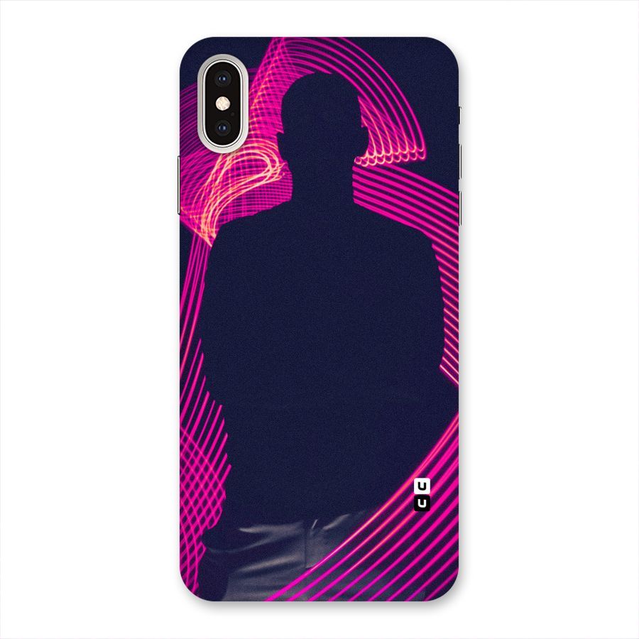Dark Night DJ Back Case for iPhone XS Max