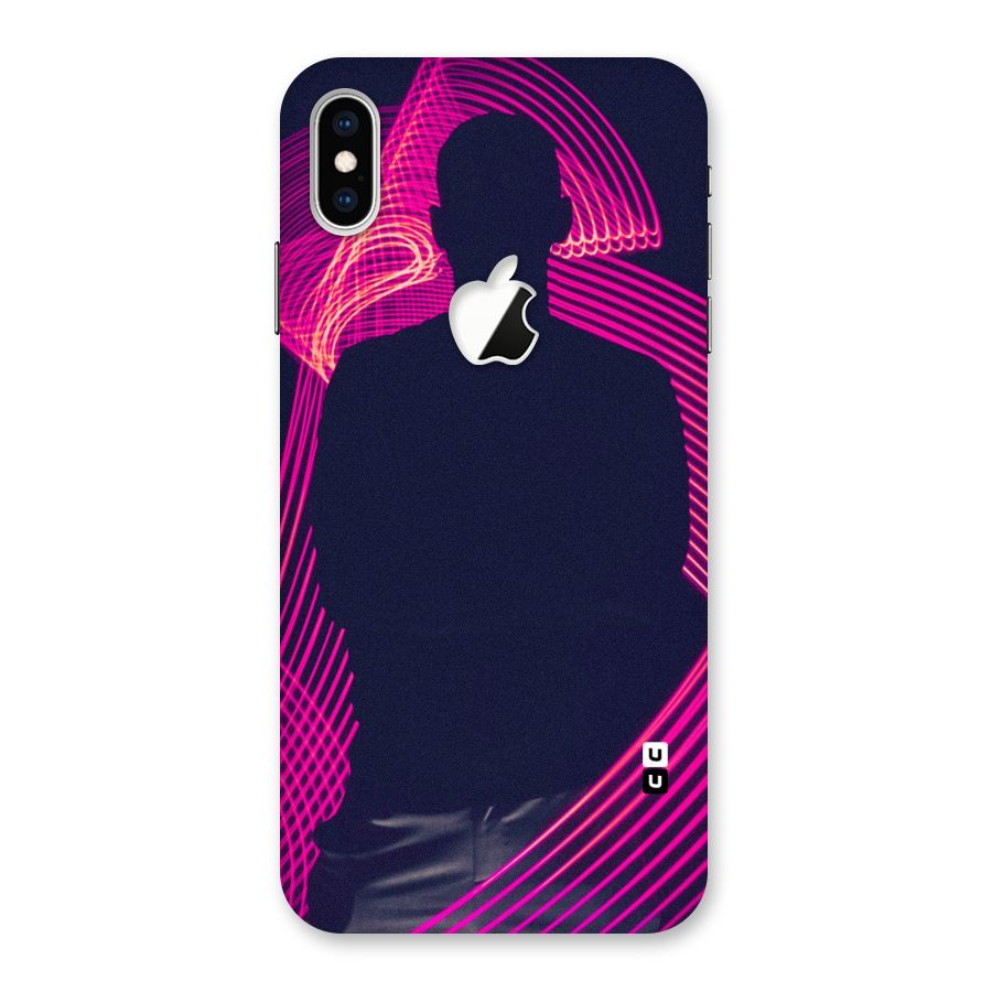 Dark Night DJ Back Case for iPhone XS Max Apple Cut