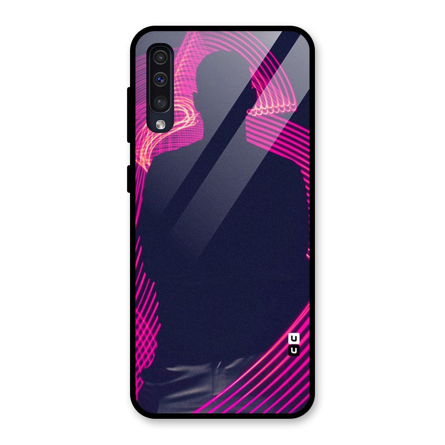 Dark Night DJ Glass Back Case for Galaxy A50