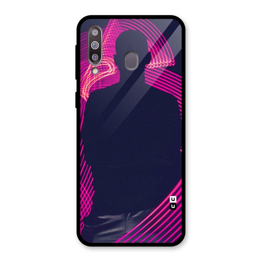 Dark Night DJ Glass Back Case for Galaxy M30