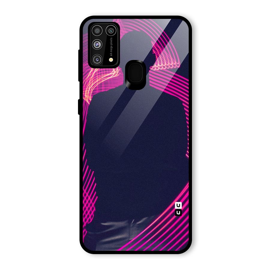 Dark Night DJ Glass Back Case for Galaxy M31