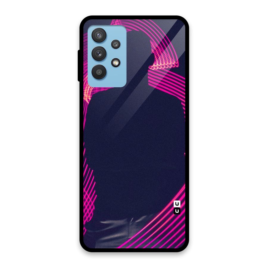 Dark Night DJ Glass Back Case for Galaxy M32 5G