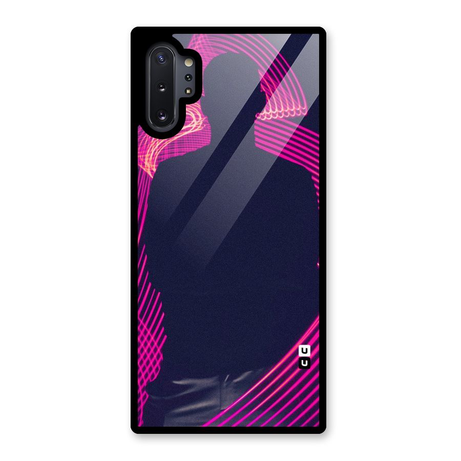 Dark Night DJ Glass Back Case for Galaxy Note 10 Plus