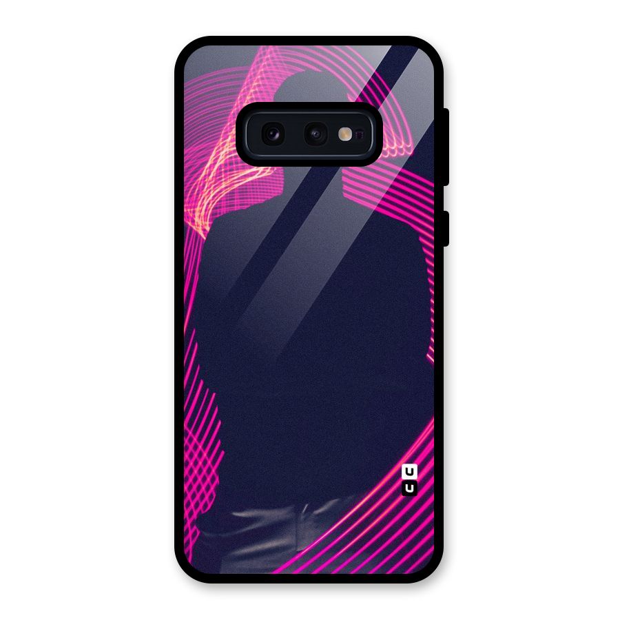 Dark Night DJ Glass Back Case for Galaxy S10e