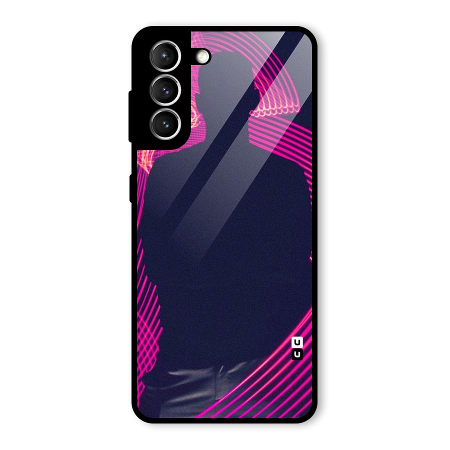 Dark Night DJ Glass Back Case for Galaxy S21 5G