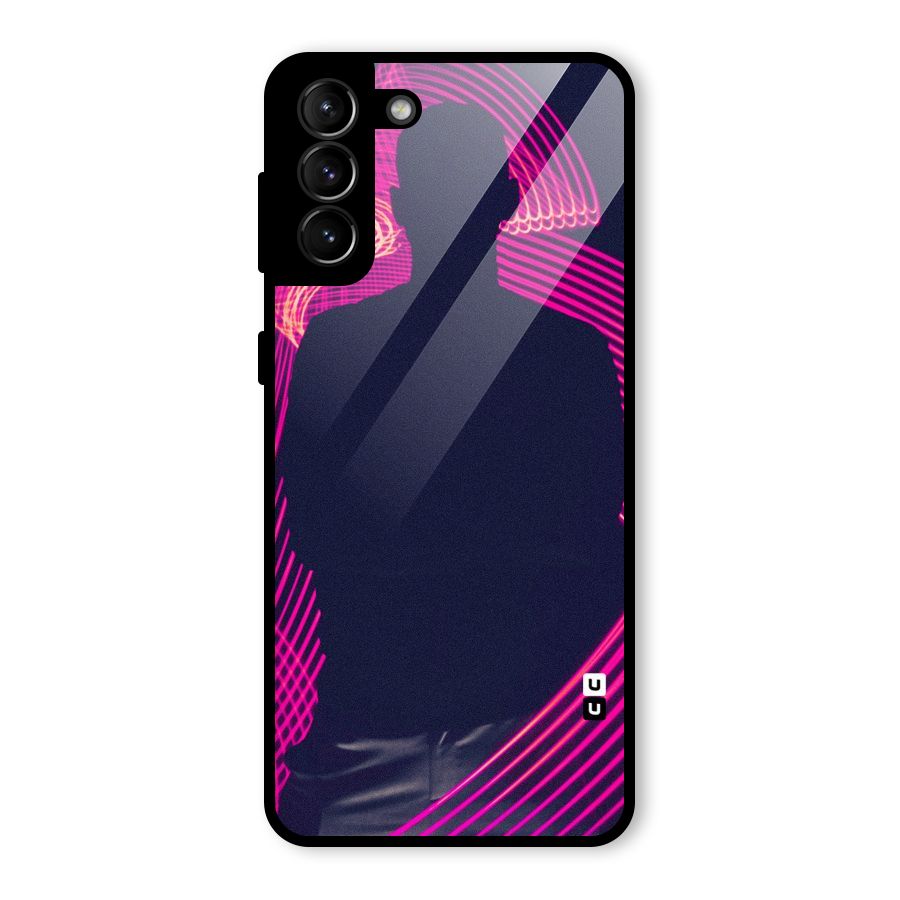 Dark Night DJ Glass Back Case for Galaxy S21 Plus