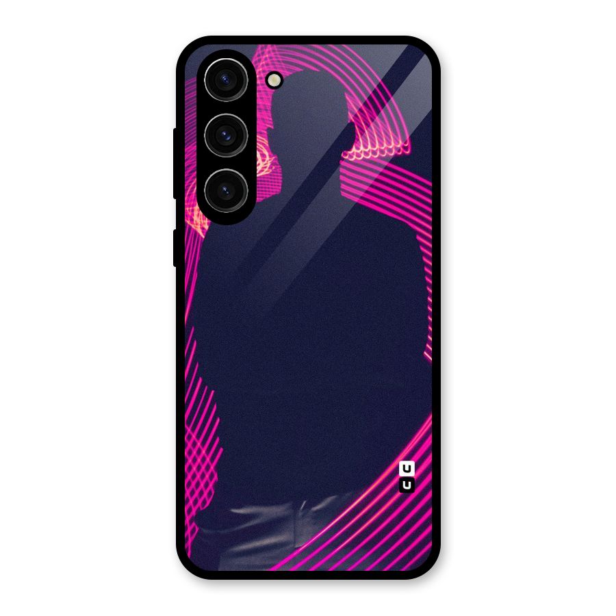 Dark Night DJ Glass Back Case for Galaxy S23 Plus