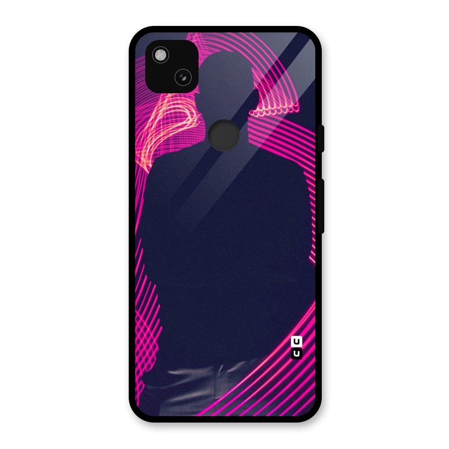 Dark Night DJ Glass Back Case for Google Pixel 4a
