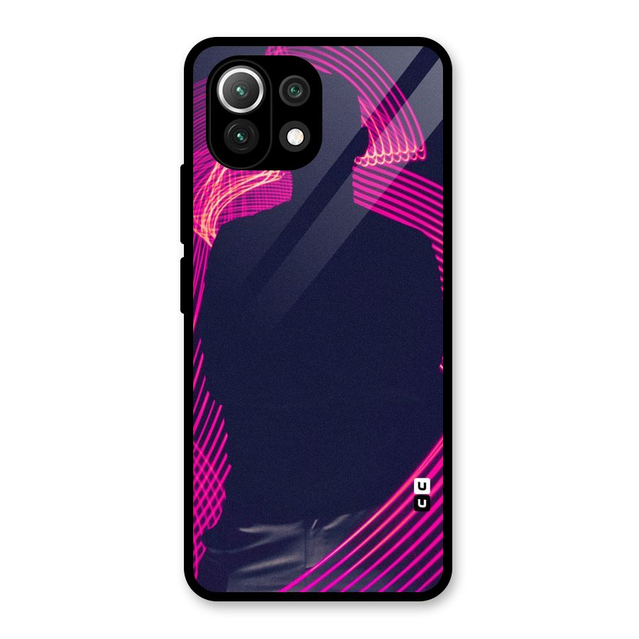 Dark Night DJ Glass Back Case for Mi 11 Lite