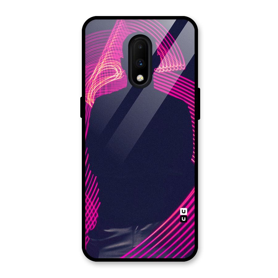 Dark Night DJ Glass Back Case for OnePlus 7