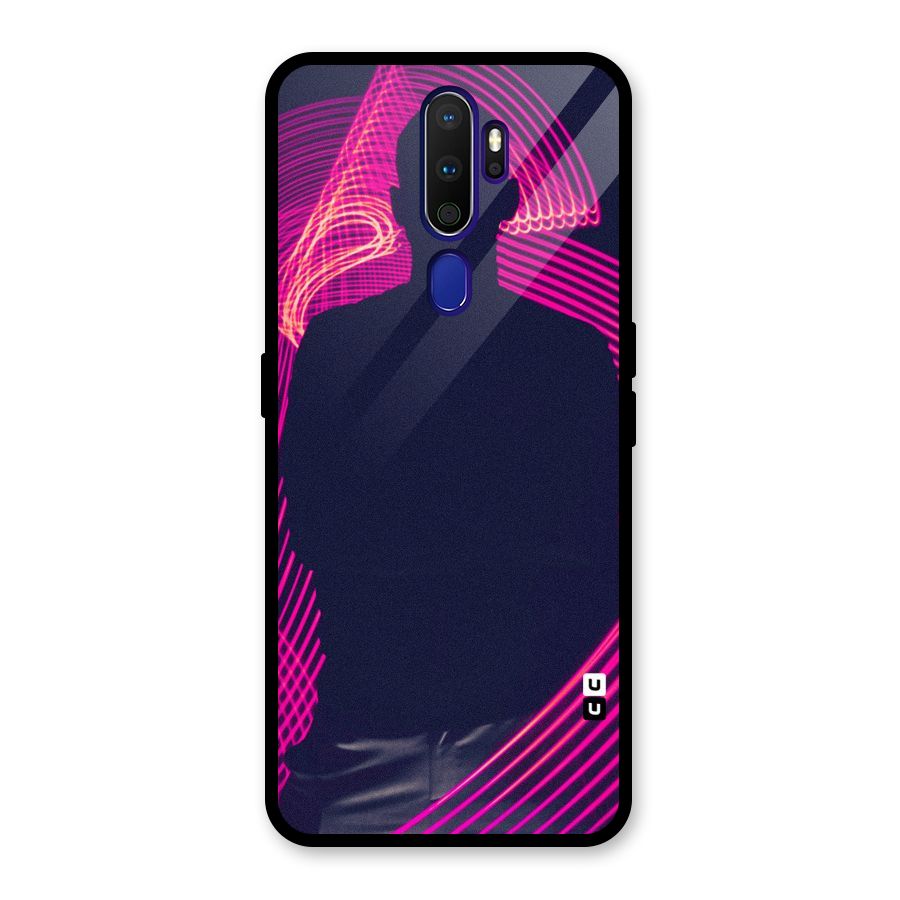 Dark Night DJ Glass Back Case for Oppo A9 (2020)