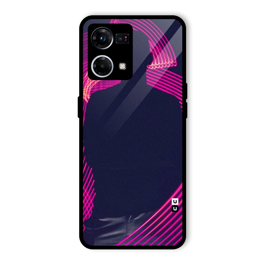 Dark Night DJ Glass Back Case for Oppo F21s Pro 4G