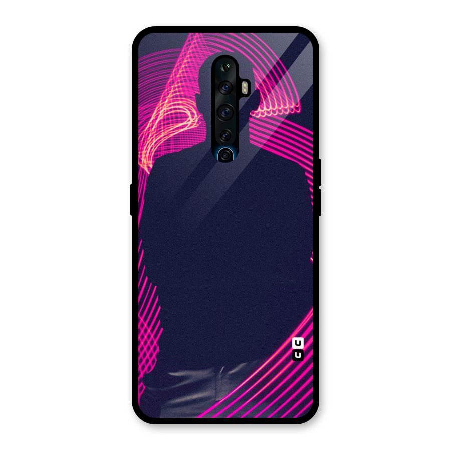 Dark Night DJ Glass Back Case for Oppo Reno2 Z