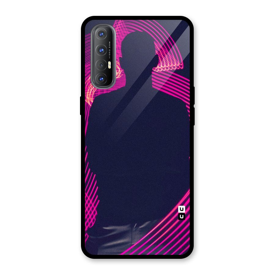 Dark Night DJ Glass Back Case for Oppo Reno3 Pro