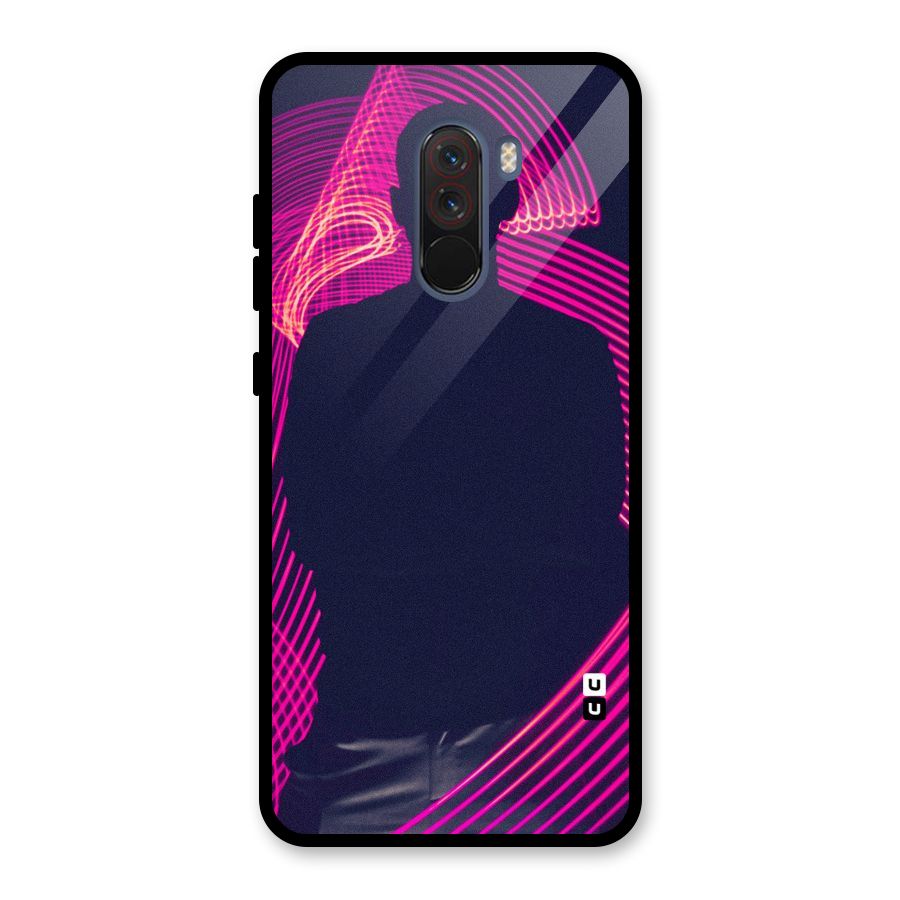 Dark Night DJ Glass Back Case for Poco F1