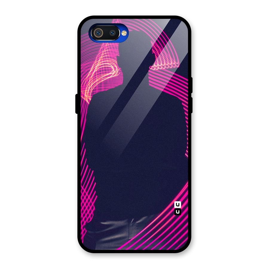 Dark Night DJ Glass Back Case for Realme C2