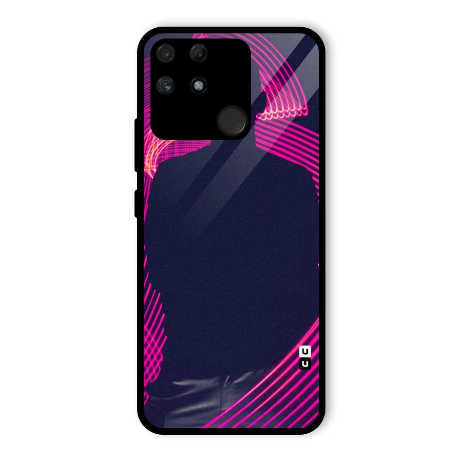 Dark Night DJ Glass Back Case for Realme Narzo 50A