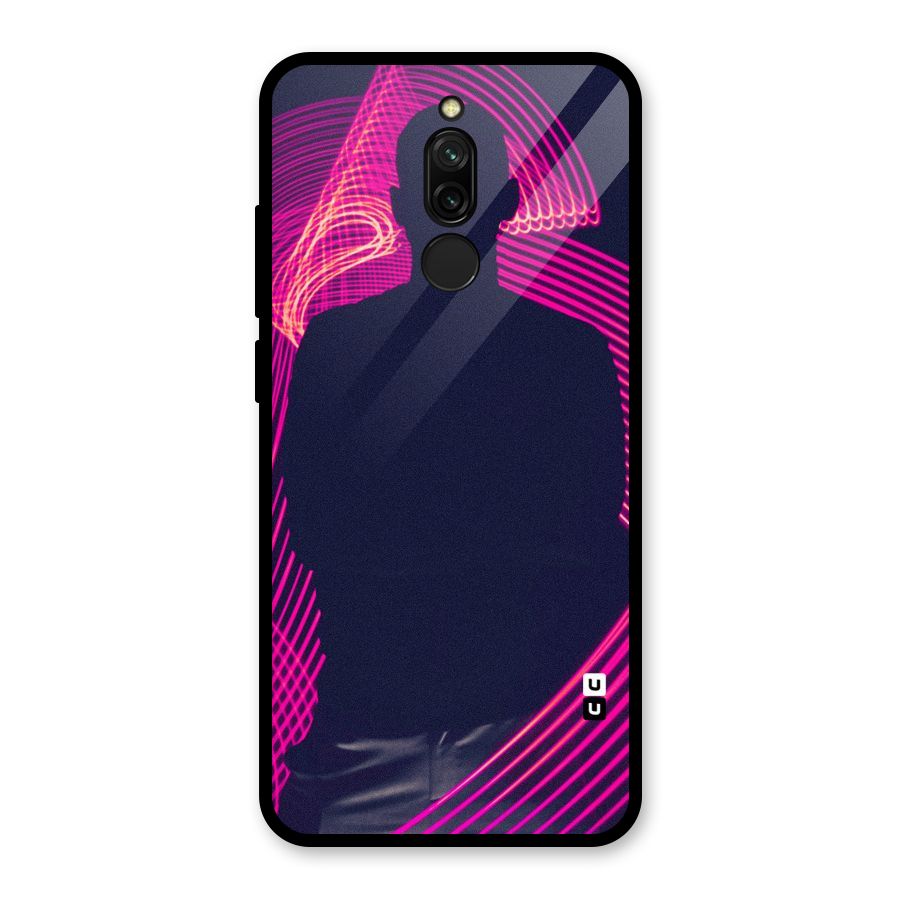 Dark Night DJ Glass Back Case for Redmi 8