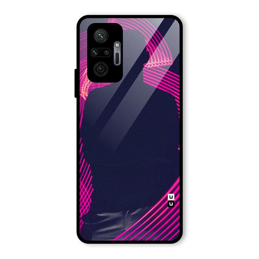 Dark Night DJ Glass Back Case for Redmi Note 10 Pro