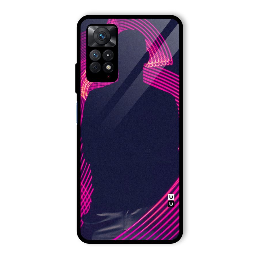 Dark Night DJ Glass Back Case for Redmi Note 11 Pro