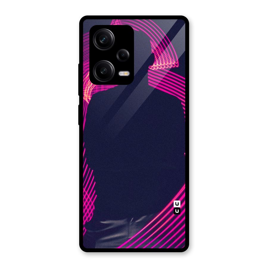Dark Night DJ Glass Back Case for Redmi Note 12 Pro