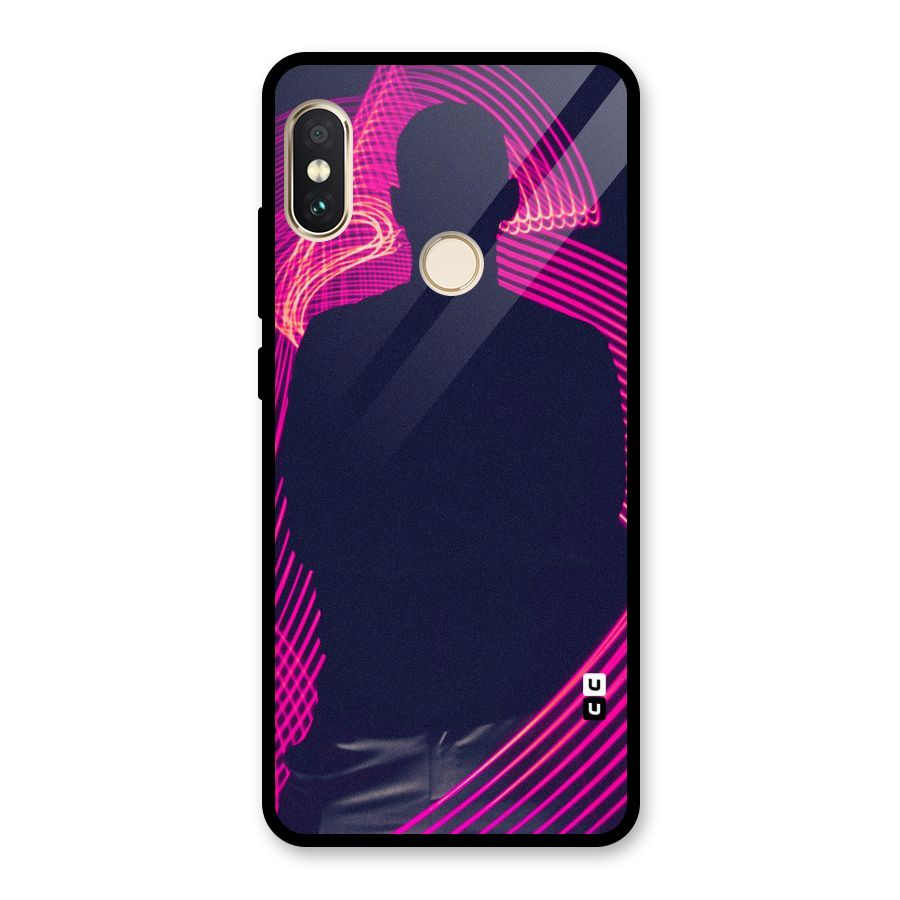 Dark Night DJ Glass Back Case for Redmi Note 5 Pro