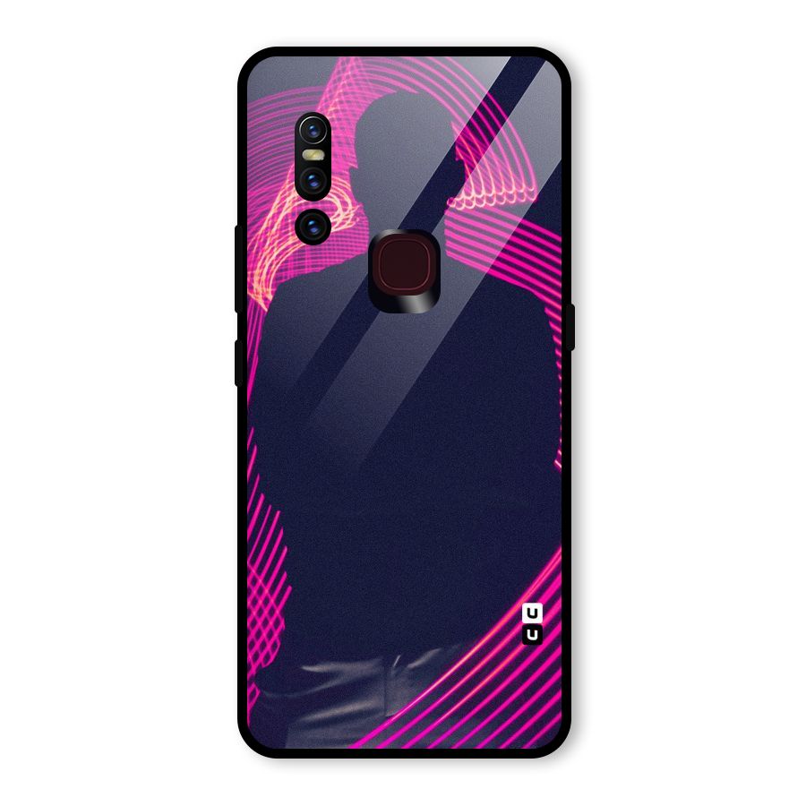 Dark Night DJ Glass Back Case for Vivo V15